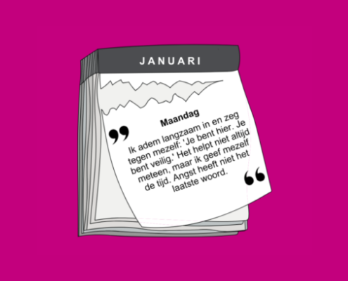 Scheurkalender angst